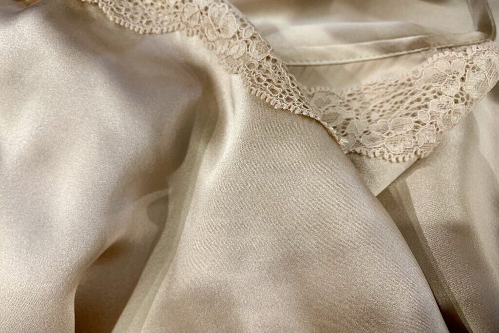 beige silk cloth elegance