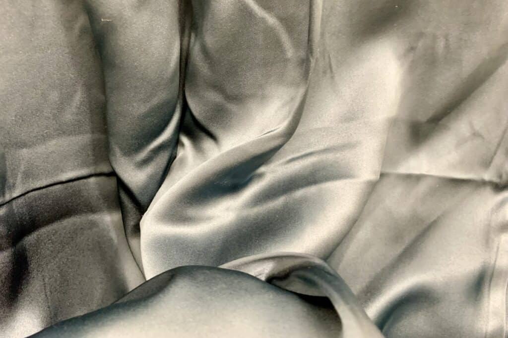 genuine silk texture detail