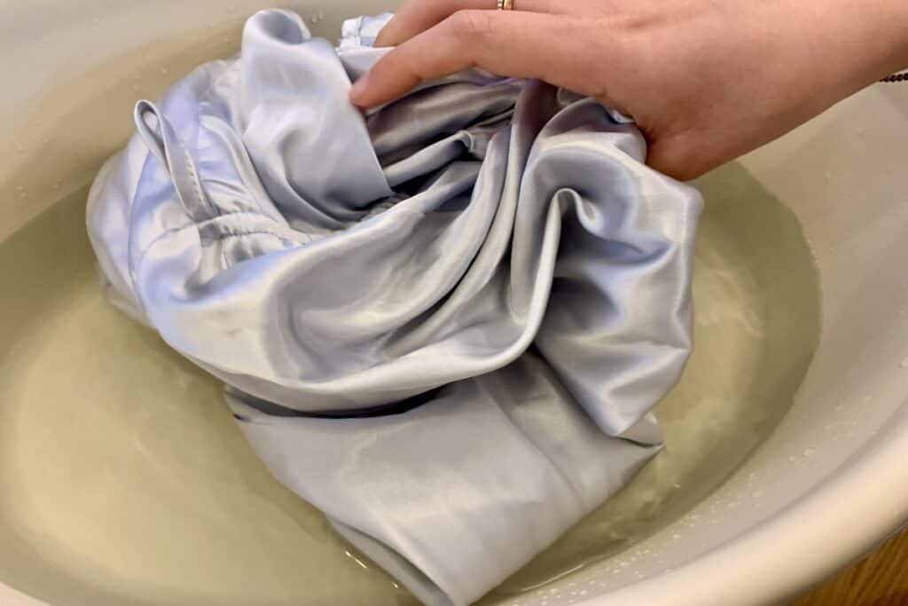 silk dress delicate hand wash